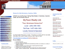 Tablet Screenshot of mytownrealty.ca